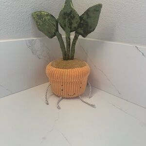 Bunnies By The Bay Windowsill Monstera Plush Plant Pot Jellycat Inspired
